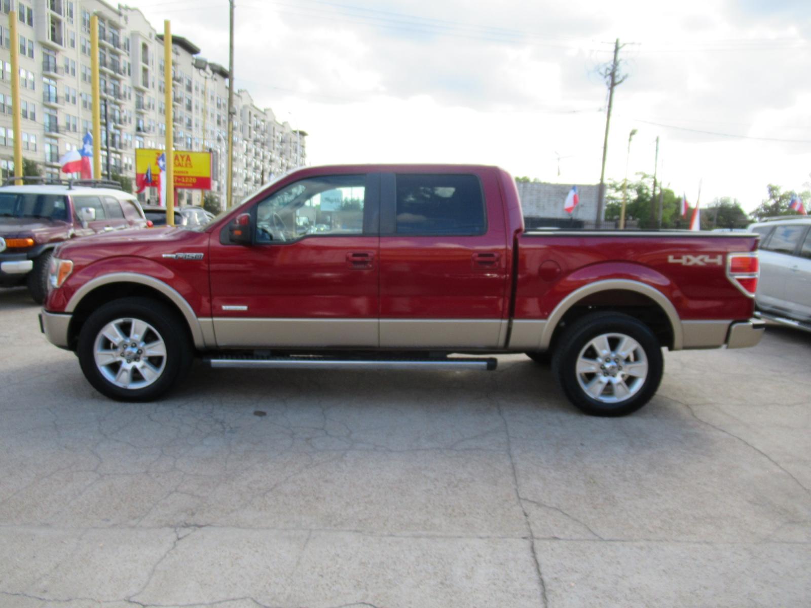 2013 Red /Tan Ford F-150 Lariat (1FTFW1ET3DK) with an 3.5 engine, Automatic transmission, located at 1511 North Shepherd Dr., Houston, TX, 77008, (281) 657-1221, 29.798361, -95.412560 - 2013 FORD F-150 LARIAT VIN: 1FTFW1ET3DKD79524 1 F T F W 1 E T 3 D K D 7 9 5 2 4 CREW PICKUP 3.5L V6 F DOHC 24V GASOLINE REAR WHEEL DRIVE W/ 4X4 - Photo #35